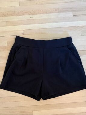 Zella Black High-Waist Pull-On Shorts